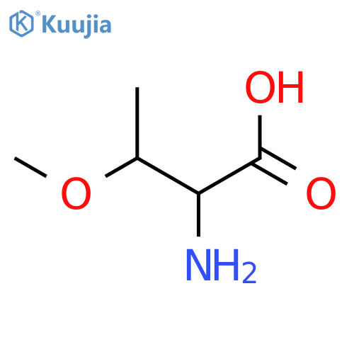 (2R,3R)-2-Amino-3-methyloxybutanoic acid structure