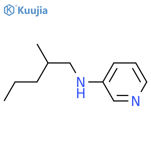 N-(2-methylpentyl)pyridin-3-amine structure