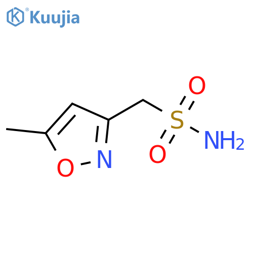 (5-methyl-1,2-oxazol-3-yl)methanesulfonamide structure