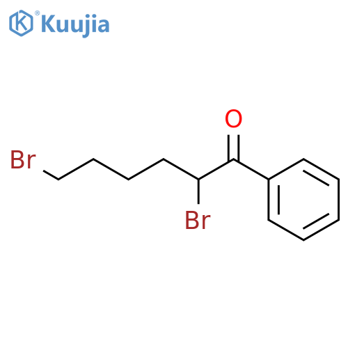 1-Hexanone, 2,6-dibromo-1-phenyl- structure