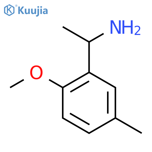 1-(2-Methoxy-5-methylphenyl)ethanamine structure