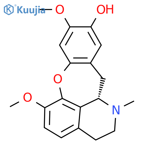 (10S)-5,17-Dimethoxy-11-methyl-2-oxa-11-azatetracyclo[8.7.1.03,8.014,18]octadeca-1(17),3,5,7,14(18),15-hexaen-6-ol structure