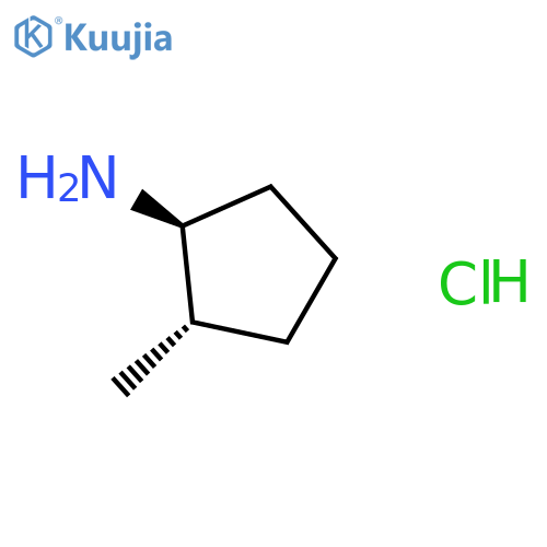 (1S,2S)-2-methylcyclopentanamine;hydrochloride structure