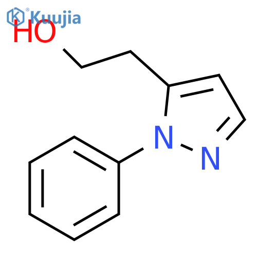 2-(1-phenyl-1H-pyrazol-5-yl)ethan-1-ol structure
