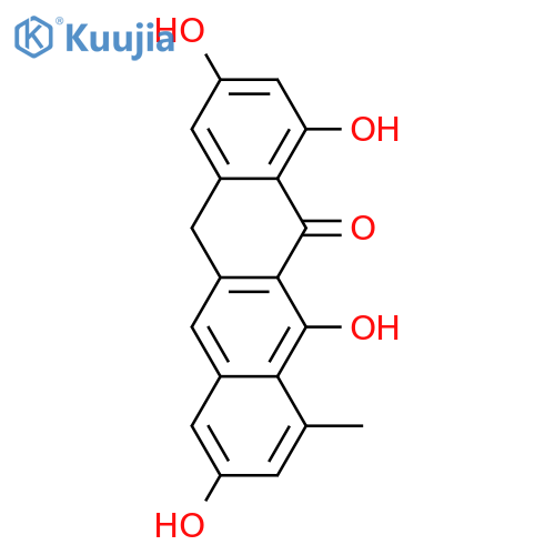 1,3,8,11-Tetrahydroxy-10-methyl-5,12-naphthacenedione; 5-Deoxo structure