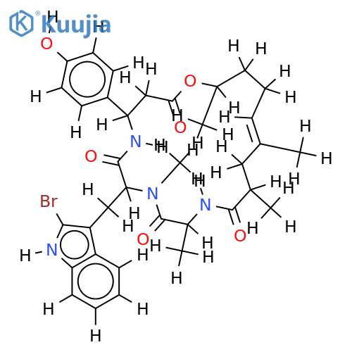 6-demethyl jaspamide structure