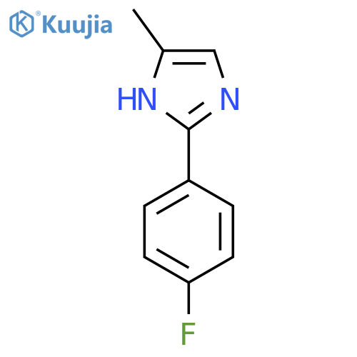 2-(4-Fluorophenyl)-5-methyl-1H-imidazole structure