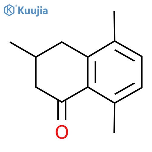 3,5,8-Trimethyl-3,4-dihydro-2H-naphthalen-1-one structure