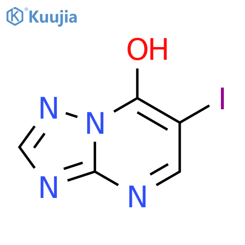 [1,2,4]Triazolo[1,5-a]pyrimidin-7-ol, 6-iodo- structure