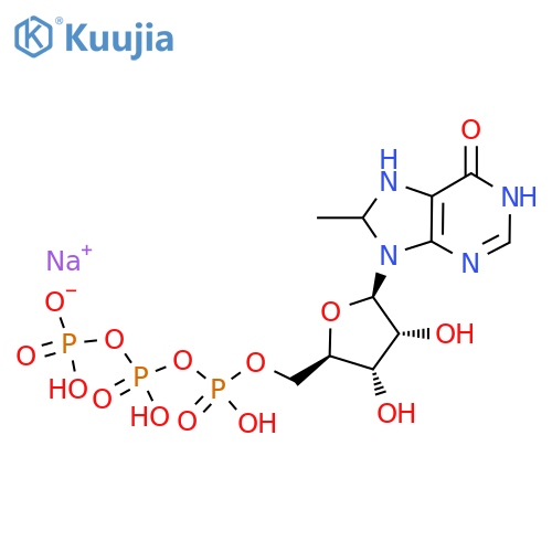 Guanosine5'-(tetrahydrogen triphosphate), 7-methyl-, inner salt, disodium salt (9CI) structure