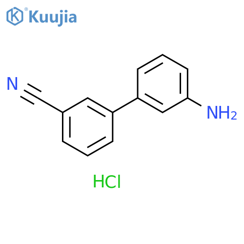 3-(3-Aminophenyl)benzonitrile Hydrochloride structure