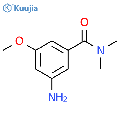 3-Amino-5-methoxy-N,N-dimethylbenzamide structure