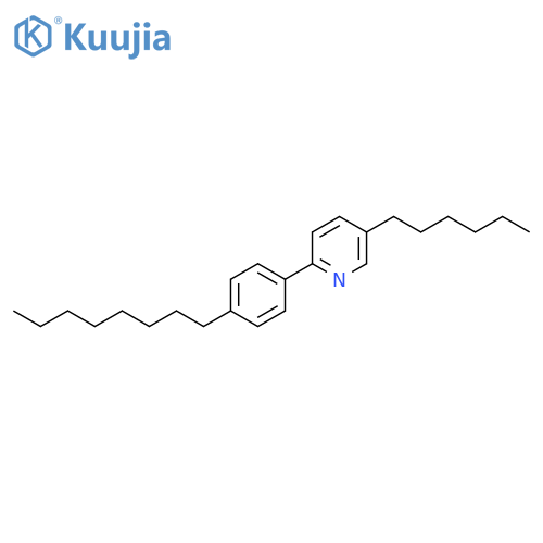 Pyridine, 5-hexyl-2-(4-octylphenyl)- structure