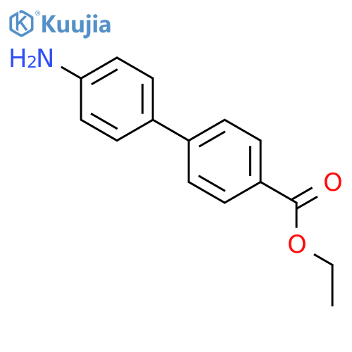 4'-Amino-biphenyl-4-carboxylic Acid Ethyl Ester structure