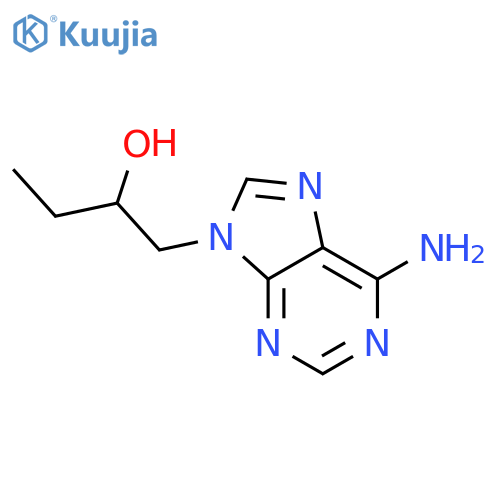 9H-Purine-9-ethanol,6-amino-a-ethyl- structure