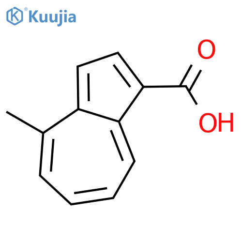 1-carboxy-4-methylazulene structure