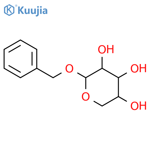 Benzyl b-D-xylopyranoside structure