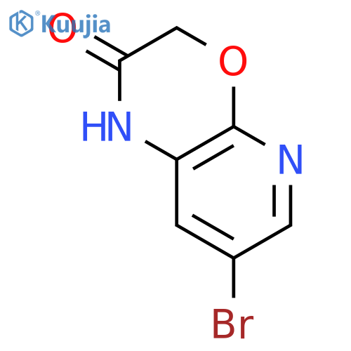 7-Bromo-1H-pyrido2,3-b1,4oxazin-2(3H)-one structure