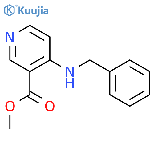 Methyl 4-(benzylamino)nicotinate structure