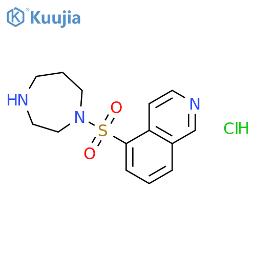 Fasudil hydrochloride structure