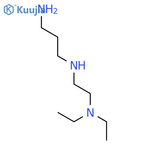 N1-2-(Diethylamino)ethyl-1,3-propanediamine structure