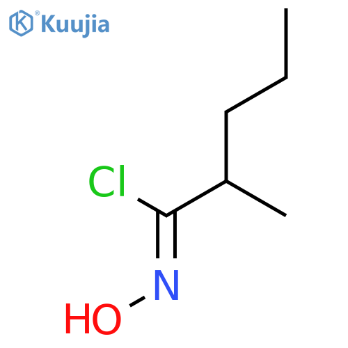 N-hydroxy-2-methylpentanimidoyl Chloride structure