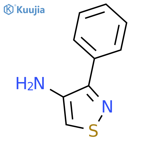 3-Phenyl-1,2-thiazol-4-amine structure