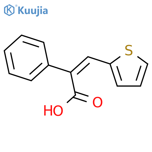 2-Phenyl-3-(2-thienyl)acrylic Acid structure