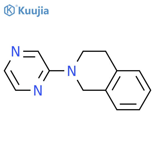 2-(pyrazin-2-yl)-1,2,3,4-tetrahydroisoquinoline structure