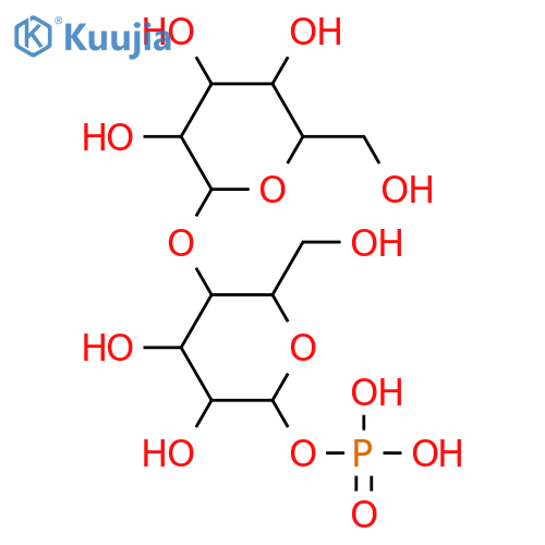 4-O-α-D-Glucopyranosyl-D-galactose; α-Pyranose-form, 1-Phosphate structure