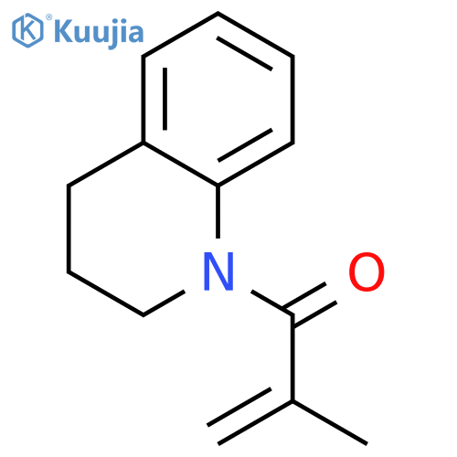 2-Propen-1-one,1-(3,4-dihydro-1(2H)-quinolinyl)-2-methyl- structure