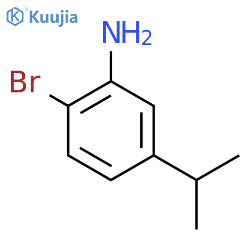 2-Bromo-5-isopropylaniline structure