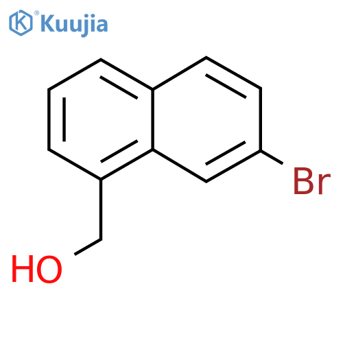 7-Bromonaphthalene-1-methanol structure