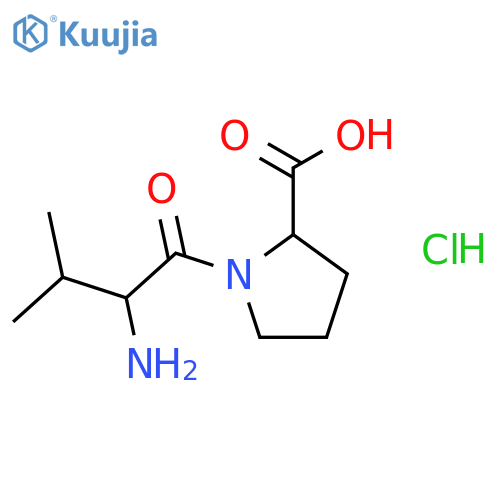 H-Val-Pro-OH Hydrochloride structure