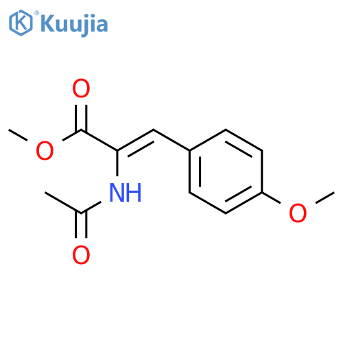 2-Propenoic acid,2-(acetylamino)-3-(4-methoxyphenyl)-, methyl ester, (2Z)- structure
