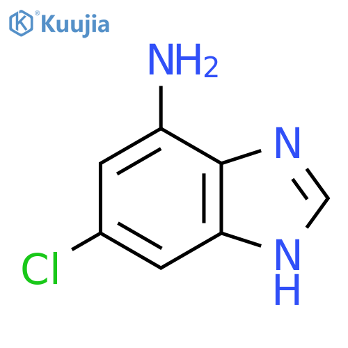 6-Chloro-1H-1,3-benzodiazol-4-amine structure
