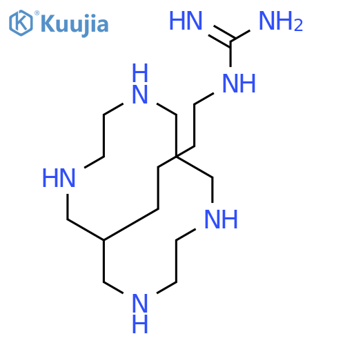 Guanidine, [4-(1,4,8,11-tetraazacyclotetradec-6-yl)butyl]- structure
