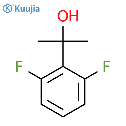 2-(2,6-difluorophenyl)propan-2-ol structure