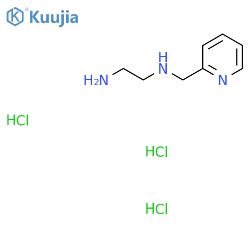 (2-aminoethyl)(pyridin-2-yl)methylamine trihydrochloride structure