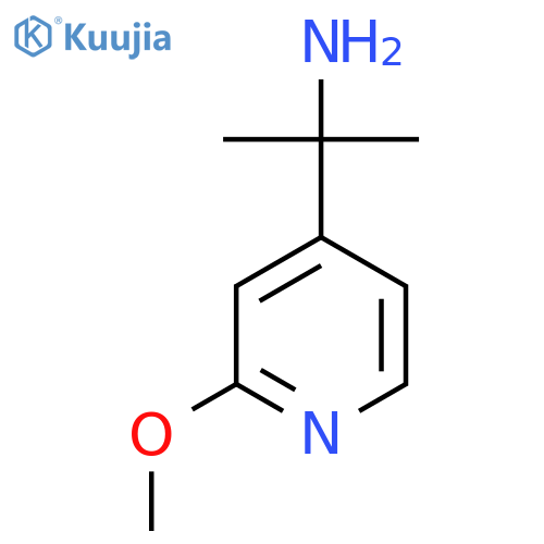 2-(2-Methoxypyridin-4-YL)propan-2-amine structure
