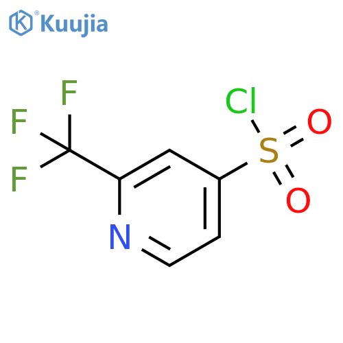 2-(Trifluoromethyl)pyridine-4-sulfonyl chloride structure
