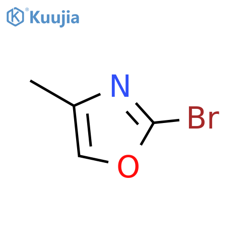 2-Bromo-4-methyloxazole structure
