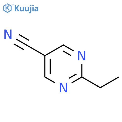 2-Ethylpyrimidine-5-carbonitrile structure
