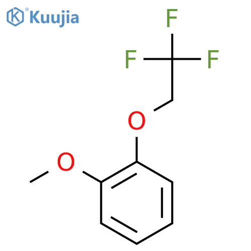 1-Methoxy-2-(2,2,2-trifluoroethoxy)benzene structure