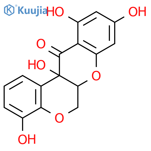 6a,12a-Dihydro-4,9,11,12a-tetrahydroxy[1]benzopyrano[3,4-b][1]benzopyran-12(6H)-one structure