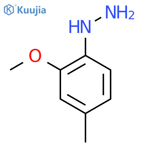 (2-methoxy-4-methylphenyl)hydrazine structure