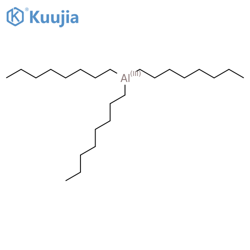 Tri-n-octylaluminum structure
