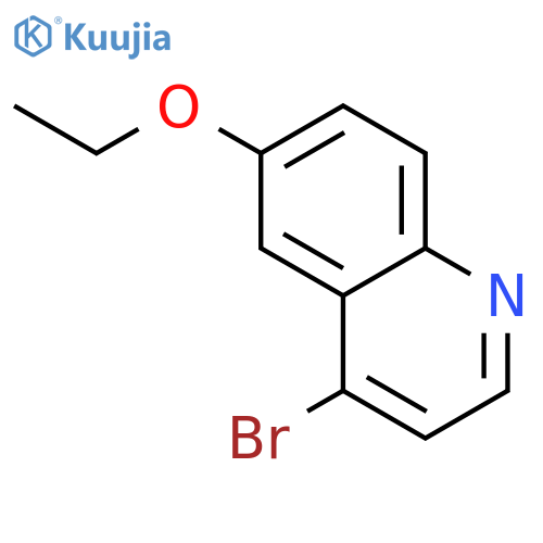4-bromo-6-ethoxyquinoline structure