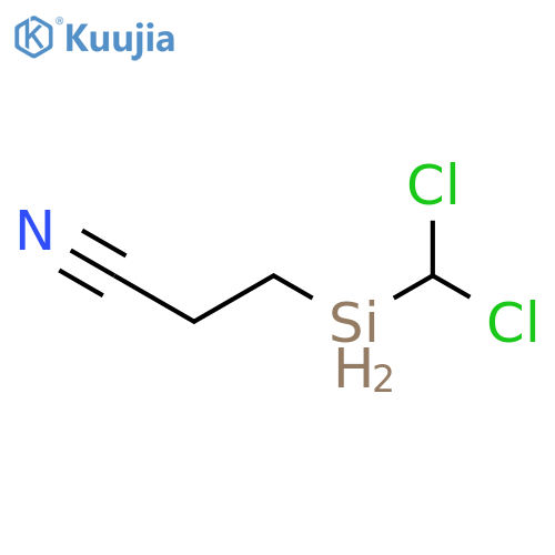Propanenitrile,3-(dichloromethylsilyl)- structure