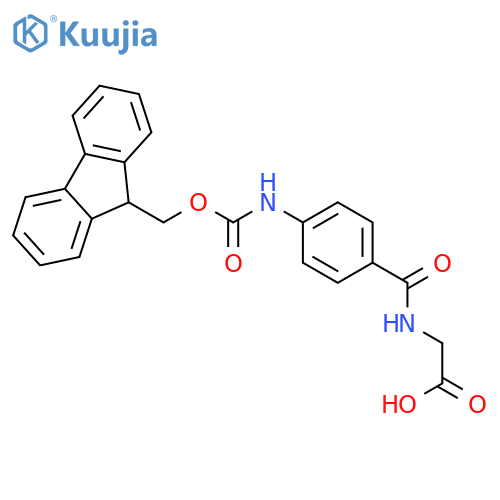 Fmoc-4-aminohippuric Acid structure